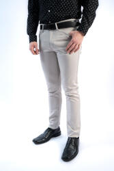 Thomas Jeans fényes anyagú nadrág világos bézs