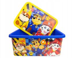 Stor Műanyag tárolódoboz Mancs őrjárat pattintós tető, 13 l, 02845 (02845)