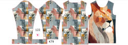 Takoy Panou pentru tricou funcțional copii cu mânecă lungă 122 leu calm