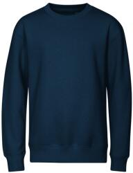 MALFINI Hanorac pentru copii unisex Crew - Albastru marin | 146 cm (10 ani) (4270211)