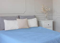 TipTrade Jersey lepedő STANDARD 140x200 cm - Közepes kék (T-018639)