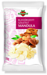 Naturfood szeletelt mandula 75 g - vegyesbolt