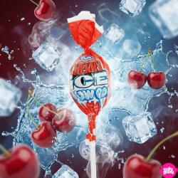 Blow Pops Cherry Ice Cseresznye Ízű Nyalóka Rágógumi Középpel 18 g