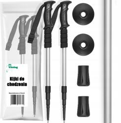 Vitolog 2 Sétáló botok Túrabotok Nordic Walking Teleszkópos trekking botok (Kij trekking laska składana po górach)
