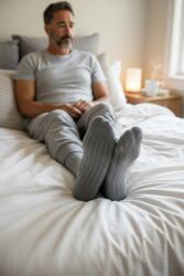 Pesail Férfi, köztes szárú boka zokni, 5 pár/csomag