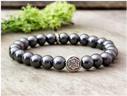 R. M. ékszer Hematit ásvány karkötő (2692-RM-17)