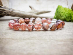 R. M. ékszer Pozitív gondolat hematoid kvarc ásvány karkötő (13046-RM-19)