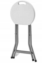 Swe Tore összecsukható szék 110kg szürke fehér 2kg zsanérral (790229_swe_gam_gabC)