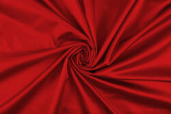  Vastag Szatén Anyag, Elasztán Piros-sötét (BE08-10435)