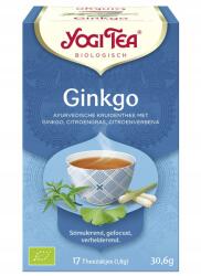 YOGI TEA Ginkgo japán ginkgo gyömbér citromfű édesgyökér (YT440)