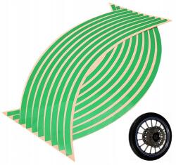 Aptel Apt Fényvisszaverő Zöld Kerékmatricák