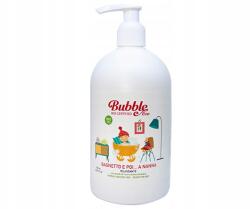 Bubble&CO organikus folyadék babafürdetéshez 500 ml gyengéd ápolás (010)