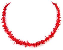  Vörös korall ágacska nyaklánc