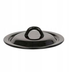 Silesia Zománcozott fedő fazékhoz klasszikus fekete 18cm 1db (5907508144432)