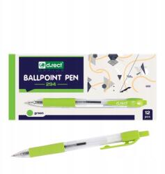 d.rect golyóstoll 294. sz. 0, 7 m zöld 12 db (101324)