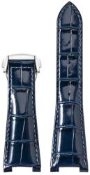  Curea piele deployant albastru navy tip OMEGA 14mm pentru Constellation Master Chronometer