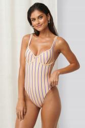 NA-KD Színes Csíkos Fürdőruha Eu S