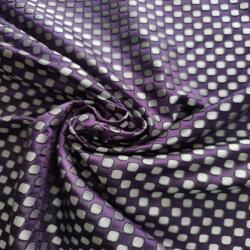  Selyem 100 % seide kockás hanga ruha dekoráció függöny c. 0, 5m B60 (b60)