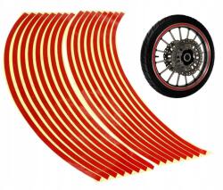 Aptel Apt Fényvisszaverő Kerékmatricák Piros