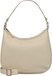 Burkely Női bőr kézitáska Burkely Ivet vállán - krémes