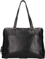 Katana Elegáns női bőr kézitáska Katana Ulma - fekete