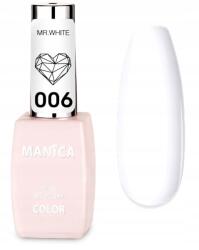 Manica Hibrid körömlakk 10ml Fehér Mr White 006 (5907652040055)