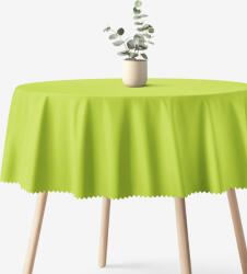 Goldea húsvéti kör alakú teflonos terítő - zöld Ø 150 cm