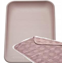 Leander Pelenkázó Szőnyeg Matty Pur hab plusz alapozó Ajándék BabyShower rózsaszín (5707770602384)