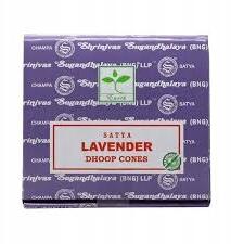Satya Kúpos füstölők levendula illattal Lavender Satya (8904245404970)