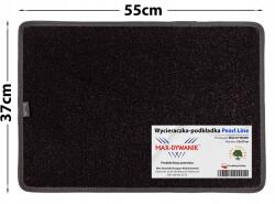 Max-Dywanik Gumi lábtörlő cipőtálca 37x55 cm fekete színű (496016)