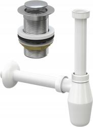 Granitan Klikk-klikk Dugó Szifon Túlfolyó Nélküli Mosdóhoz (SYFON + KLIK KLAK)