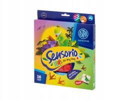 ASTRA Modellezőanyag (száraz agyag) Sensorio Kids Dinosaurus, 16 szín, 3361 (336123024)