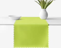 Goldea napron de masă teflonat - verde 35x180 cm Fata de masa