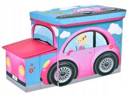 Gockowiak Gyerek összecsukható tárolódoboz Caro rózsaszín (5907439170647)