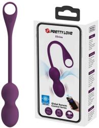  Вагинални топчета, смартфон контрол - Prett Love Elvira Purple II (DEBRA01670)