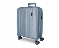 MOVOM Wood Steel Blue, Kagylómintás utazóbőrönd, 55x40x20cm, 38L, 5318663 (5318663)