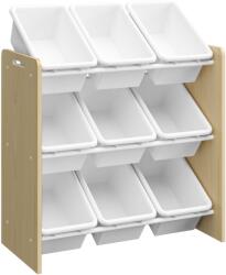 Mobikon Raft, organizator mdf natur plastic alb Bois 65x26, 5/31x67 cm (0000400394) Raft