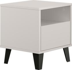 Mobikon Noptiera DTD laminat casmir negru Bogan 40x38, 8x45, 6 cm (0000409109)
