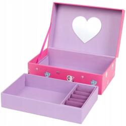 Disney Ékszerdoboz Visszapillantó Tükörrel Macskaház Gabbi 18, 5x12x8cm Doboz