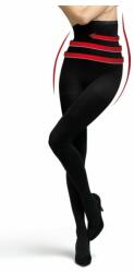 Marilyn Ciorapi modelatori cu talie inalta si banda silicon, 100 den, negru - Marilyn Talia Control (Marime: 3) (6430)
