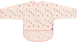Kikkaboo Непромокаем лигавник с ръкави и джоб Arty Pink Pattern (31303030058) - tary