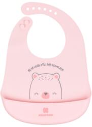 Kikkaboo Лигавник силиконов Bear with me Pink (31303030042) - tary