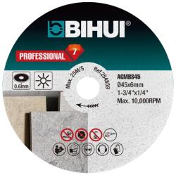BIHUI Mini disc diamantat pt. ceramica si portelan, diam. 45x6mm pt. polizor AGMN100 - BIHUI-AGMBS45 (BIHUI-AGMBS45) Disc de taiere