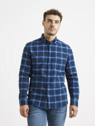 Celio Тъмно синя карирана риза Celio Vaflaca Celio | Sin | МЪЖЕ | S