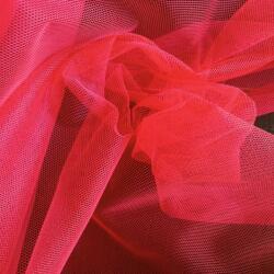  Tüll szövet merev málna dekoráció ruházati kiegészítő c/za 0, 5mb (tiul malina)