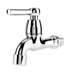  Konyhai Mosdó Csaptelep Fali Csaptelep Rozsdamentes Acél Ezüst (JY11948-02)