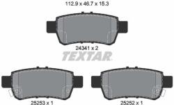 TEXTAR Sada brzdových platničiek kotúčovej brzdy TEXTAR 2434101 (2434101)