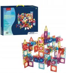  Mágneses építőjáték Marble Roller II 206 darabos készlet Mágneses csempék (CABT237)