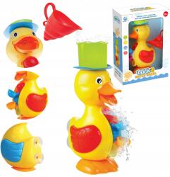 Maksik Fürdőjáték Kacsa orsóval a kádhoz tapadókorongokkal a vízhez (zabawka do wanny)
