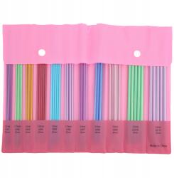  Kötöző Szett Kötőtűk Fonalhoz 55 Db-os Kötőtű Szett Tokkal